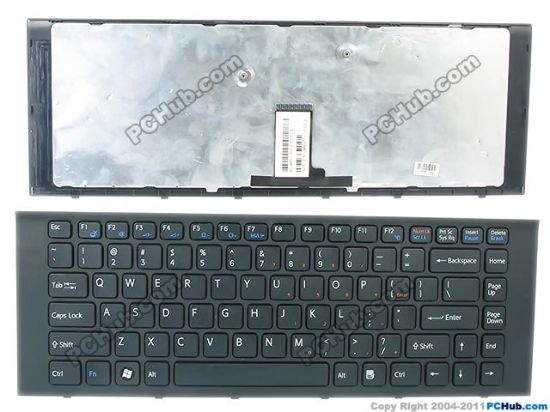Picture of Sony Vaio VPC-EG23Y Keyboard US, 15", Black, New