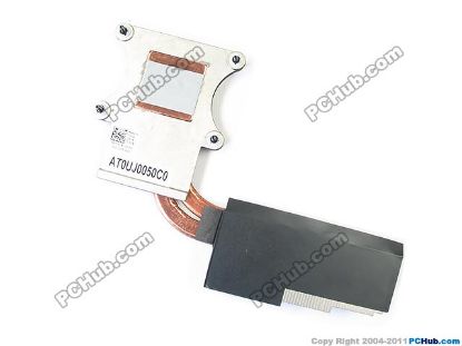 Picture of Dell Alienware M17x Series Cooling Fan  DP/N:0C61N1 C61N1, AT0UJ0050C0, Heatsink New