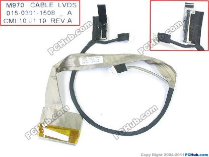 Picture of Sony Vaio VPCEB Series LCD Cable (15") 015-0301-1508_A