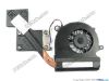 Picture of HP ProBook 5310m Cooling Fan  DFS451305M10T, F981, Heatsink with Fan