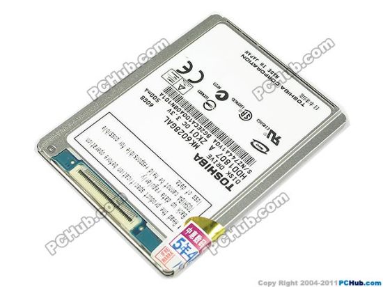 Picture of Toshiba MK6028GAL HDD 1.8" CF ZIF LIF MK6028GAL, 60GB