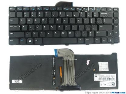 Picture of Dell Inspiron 15Z 5523 Keyboard RNN5P, US "NEW"