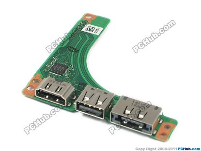 Picture of Toshiba Portege R700 Series Sound Board G2833A, C0B36EAX, USB 2.0