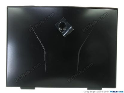 Picture of Dell Alienware M11x R3 LCD Rear Case 49XK9, 11.6" Soft Touch-Black WWAN