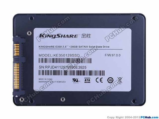 Picture of KiNgSHARE KE350128SSD SSD 2.5" SATA 120GB - 256GB KE350128SSD, 128G SATA 3.0