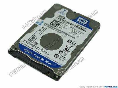 Picture of Western Digital WD5000LPVT HDD 2.5" SATA 320GB-600GB 500GB, 2.5" SATA, 5,400rpm, 8M