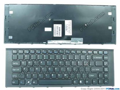 Picture of Sony Vaio VPCEA Series Keyboard 148792021, US, Black
