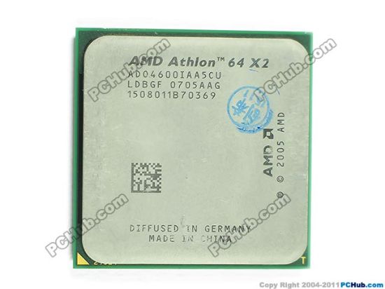 Picture of AMD AD04600IAA5CU Athlon 64 X2 Desktop CPU 2.4GHz CPU (Old Type) AD04600IAA5CU, 2.4GHz