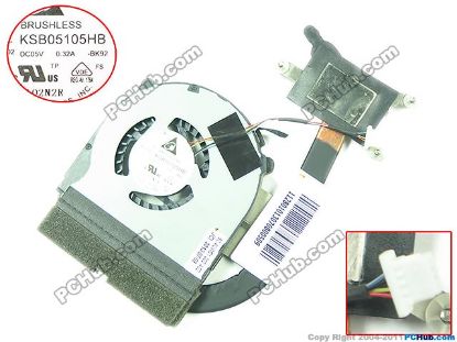 Picture of Sony Vaio SVT11/Ultrabook Cooling Fan  60.4UW01.021