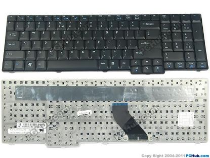 Picture of eMachines E528 Keyboard US With "€", 15", Black, New
