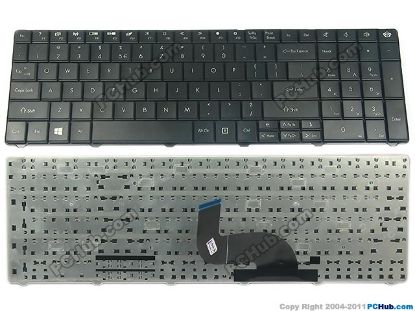 Picture of Acer TravelMate 5344 Series Keyboard US with "€", 17", Black, New