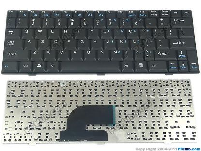 Picture of Haier X108 Keyboard US With "€", 15", Black, New