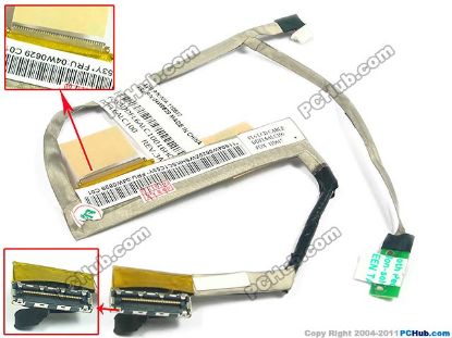 Picture of Lenovo ThinkPad Edge E10 LCD Cable (11") 04W0280, 11.6" LED