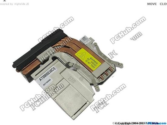 Picture of Dell Alienware M18x R2 Cooling Heatsink DP/N:5G1VJ, Heatsink for GeForce GTX680M