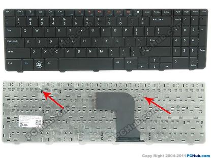Picture of Dell Inspiron 15R (N5010) Keyboard US,  17", Black, New