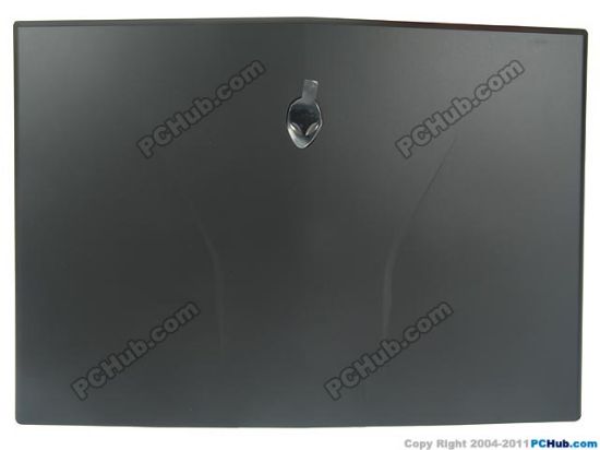 Picture of Dell Alienware M14x LCD Rear Case X6GMK, Black, "NEW"