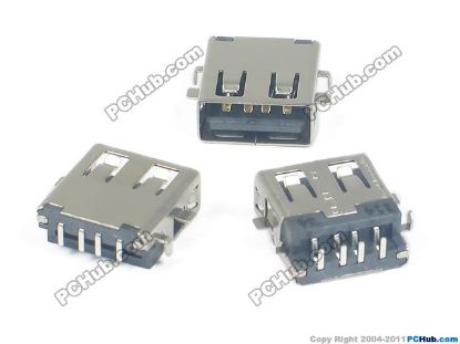 Picture of UPH Jack & Plug Jack- USB  Shen board, H3.7mm, 14x13x5.8mm USB 2.0