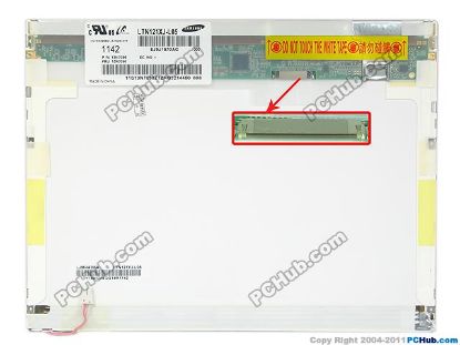 Picture of Samsung LTN121XJ-L05 LCD 12.1" XGA 12.1, LCD, 20-Pin, New