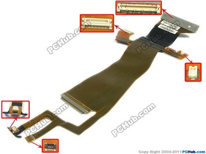 Picture of Lenovo ThinkPad T400 Series LCD Cable (14") 44C5362, 14.0" CCFL, w camera and BT