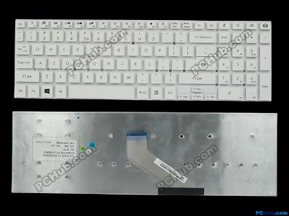Picture of Gateway NV57H series Keyboard KBI170G346, US-int, white "New"