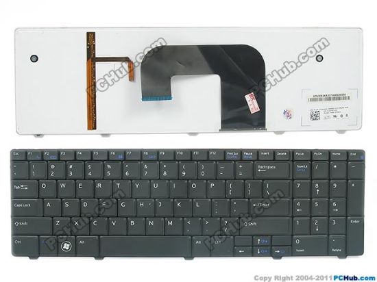 Picture of Dell Vostro 3700 Keyboard DP/N: 07WGHD 7WGHD, US with Backlight