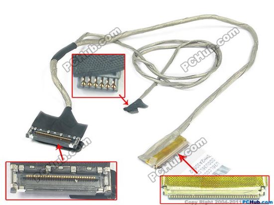 Picture of HP Pavilion 15 Sleekbook Series LCD Cable (15") 701681-001, LED, 15.6", with Webcam Cable