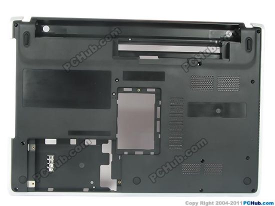 Picture of Sony Vaio SVE141D11L MainBoard - Bottom Casing 4VHK6BHN010, Black with White Trim