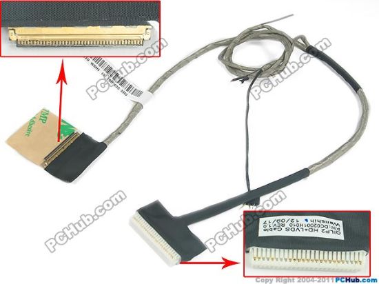 Picture of Lenovo ThinkPad S430 Series LCD Cable (14") 14.0" HD+ LED, 04W6965