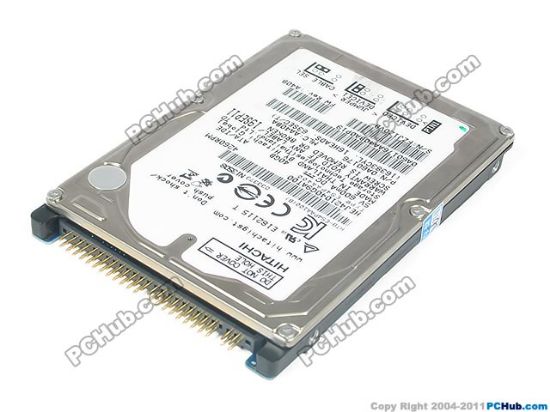Picture of Hitachi HEJ421040G9AT00 HDD 2.5" IDE 30GB-100GB 2.5, IDE, 40GB, 5400rpm