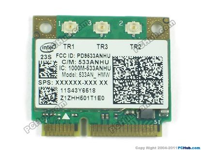 Picture of Lenovo ThinkPad T400s Series Wireless LAN Card 43Y6519, Intel 5300