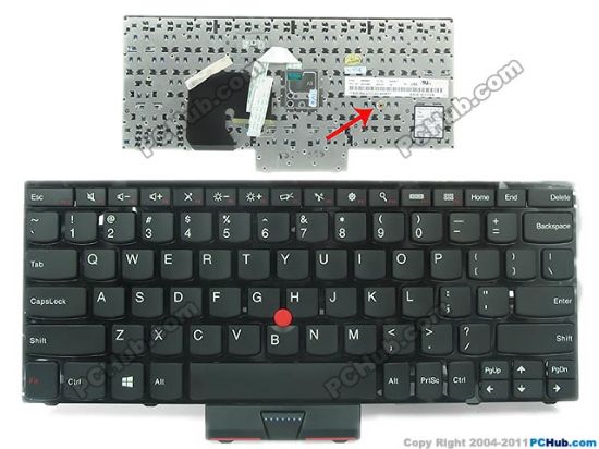 Picture of Lenovo Thinkpad S230 Series Keyboard US,  For ThinkPad S230, S230U, S220, S230I, Seires