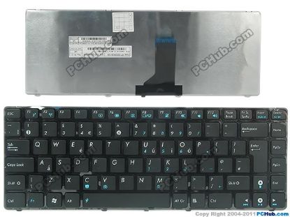 Picture of ASUS K42 Series Keyboard UK, 15", Black, New