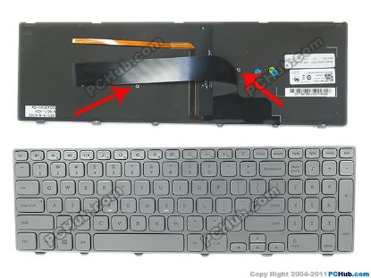 Picture of Dell Inspiron 15 7537 Keyboard 9Z.NAUBW.001, New