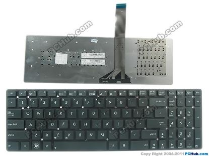 Picture of ASUS K55 Series Keyboard US, 15", Black, New