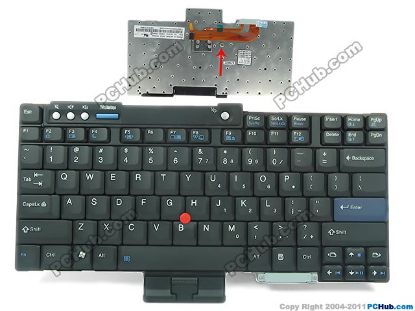 Picture of Lenovo ThinkPad W500 Series Keyboard US,  For ThinkPad W500, R500, T6, T500, Seires