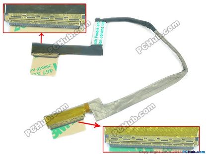 Picture of ASUS U36 Series LCD Cable (13") 14G221030000, For 13.3" LED LCD panel