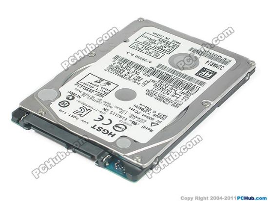 Picture of Hitachi Z7K500-500 HDD 2.5" SATA 320GB-600GB 2.5, SATA3, 500GB, 7200rpm