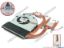 Picture of Lenovo IdeaPad Z470 Cooling Fan  3LGC5TALV10, w75x4x4, 5V 0.5A, Heatsink fan
