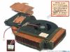 Picture of IBM Thinkpad R61 Series Cooling Fan  FRU P/N : 44C0799, 60x3x3, 5V 0.3A, Heatsink Fan