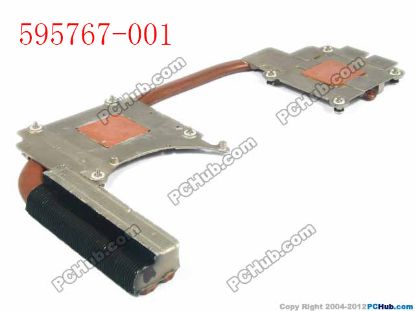 Picture of HP EliteBook 8540w Series Cooling Heatsink 595767-001