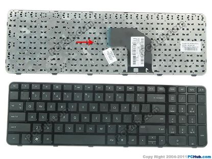 Picture of HP Pavilion G6-2000 Series Keyboard 699497-001, US, Black