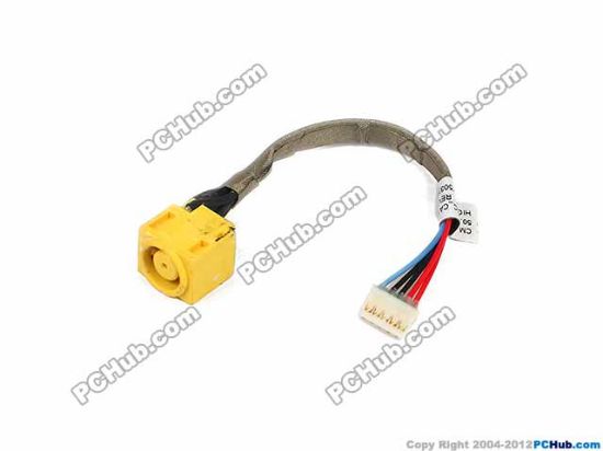 Picture of Lenovo ThinkPad X220 Tablet Series Jack- DC For Laptop 50.4KJ01.001, Dia. = 7.9mm, 5.6mm, w85x5x5