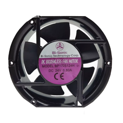 Picture of Bi-Sonic BP1725124H Server - Round Fan 24V0.80A, Steel, rf172x150x51mm, Insertion