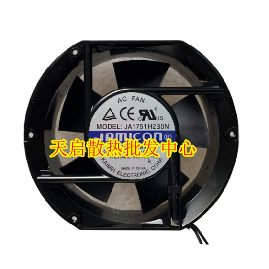 Picture of Jamicon JA1751H2B-0N Server - Round Fan Steel, rd172x150x51, 2w, AC 220V 0.4A