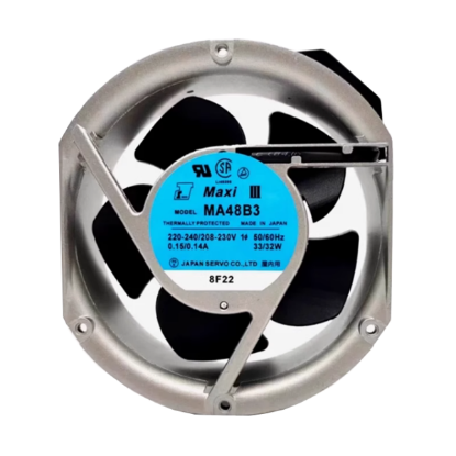 Picture of Japan Servo MA48B3 Server - Round Fan Steel, rd172x150x50, 0w, AC 220V 32W