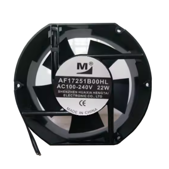 Picture of M / Huaxia Mengtai AF17251B00HL Server - Round Fan Steel, rd172x150x51, 2w, DC 240V 22W