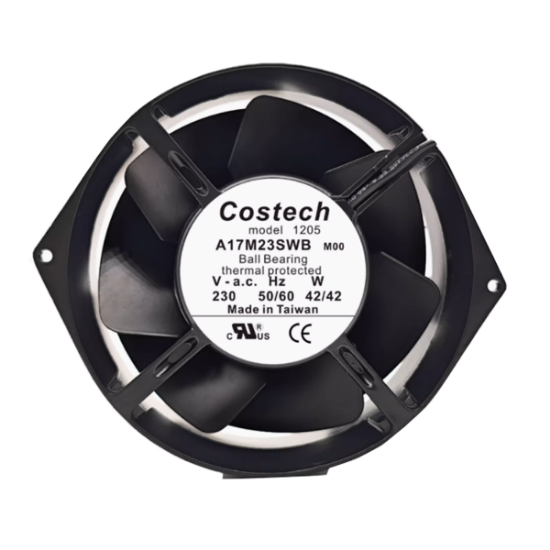 Picture of Costech A17M23SWB M00 Server - Round Fan AC 230V 42W