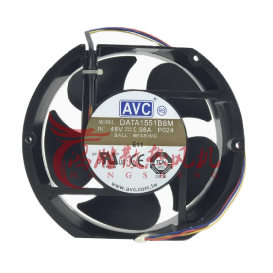 Picture of AVC DATA1551B8M Server - Round Fan P024, DC 48V 0.98A