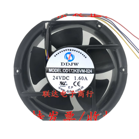 Picture of Other Brands DDJW Server - Round Fan DD172KBVM-024, DC 24V 1.6A