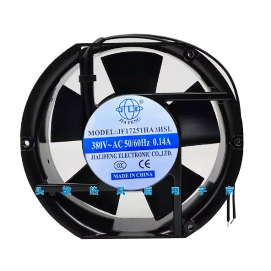Picture of Other Brands JIAFENG Server - Round Fan JF17251HA3HSL, AC 380V 0.14A